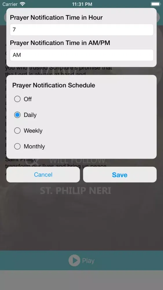 Prayer to Saint Philip Neri Screenshots
