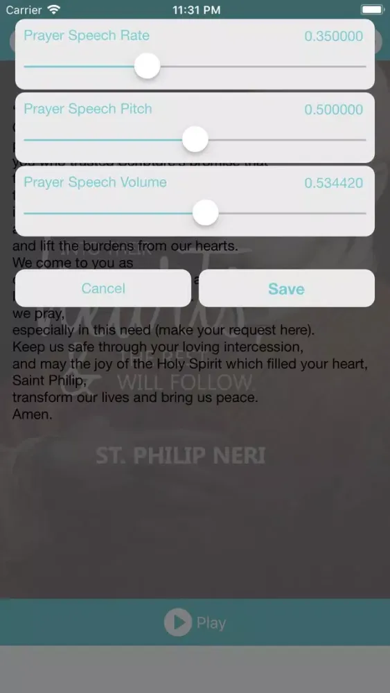 Prayer to Saint Philip Neri Screenshots