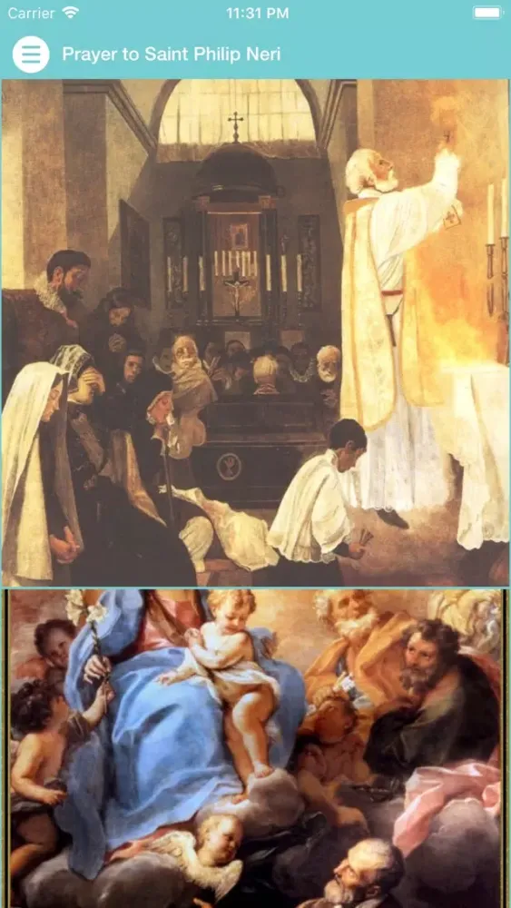Prayer to Saint Philip Neri Screenshots