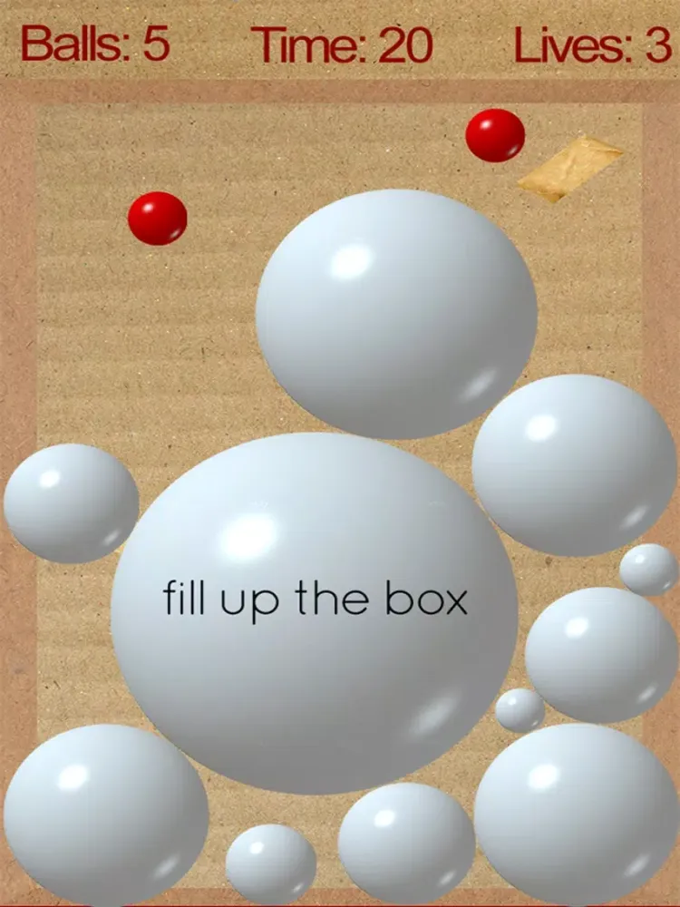 ภาพหน้าจอของ Fill Up! Box Game iPad 