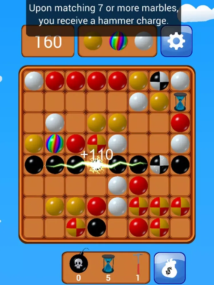 Zrzuty ekranu Blast Your Mind Marbles iPad 