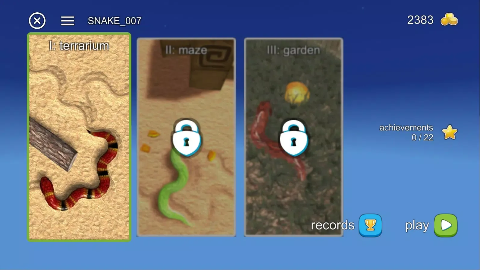 Zrzuty ekranu Real Snake