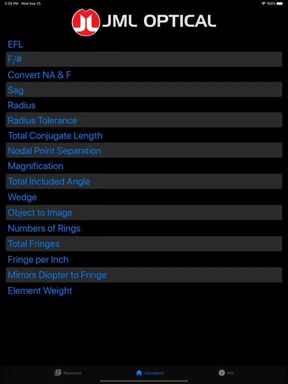 صور JML Optical Calculator iPad 