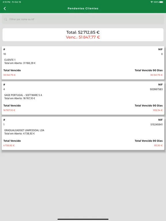 Sage50c - JMMINFORMATICA iPad  स्क्रीनशॉट