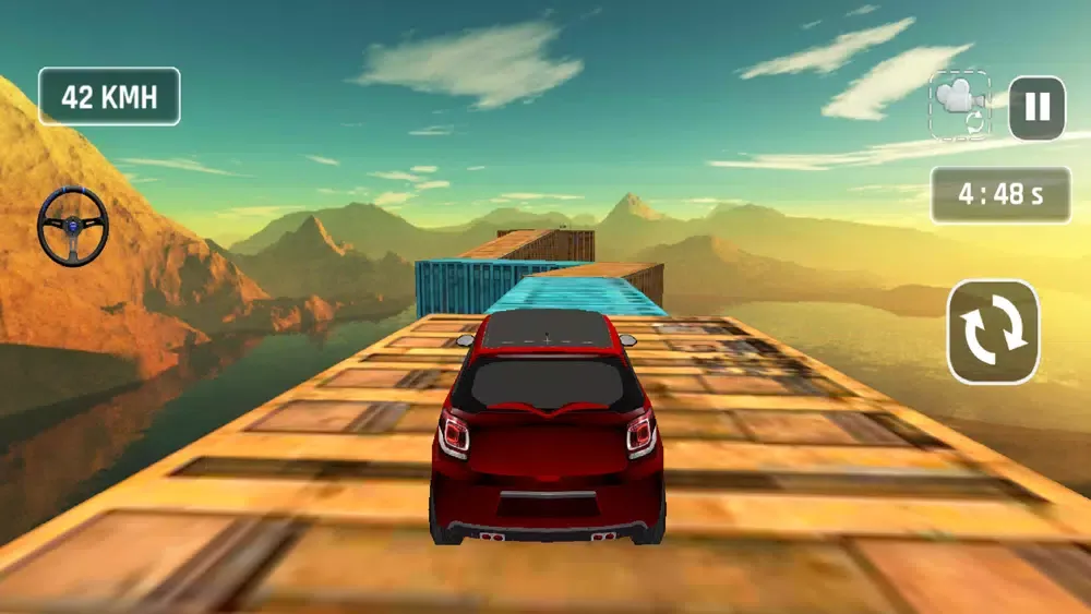 Capturas de tela do The Impossible Car Track 2020