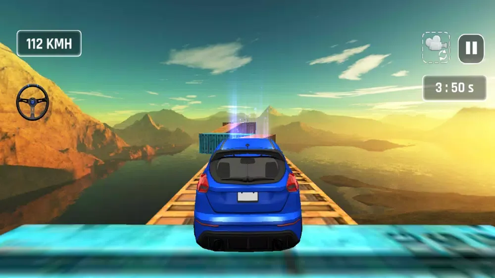 Capturas de tela do The Impossible Car Track 2020
