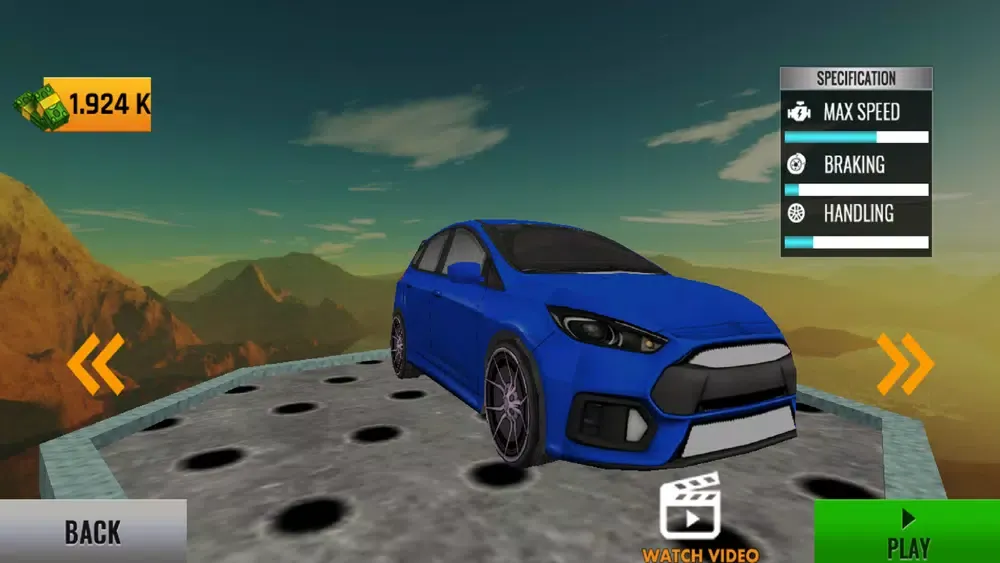 Capturas de tela do The Impossible Car Track 2020