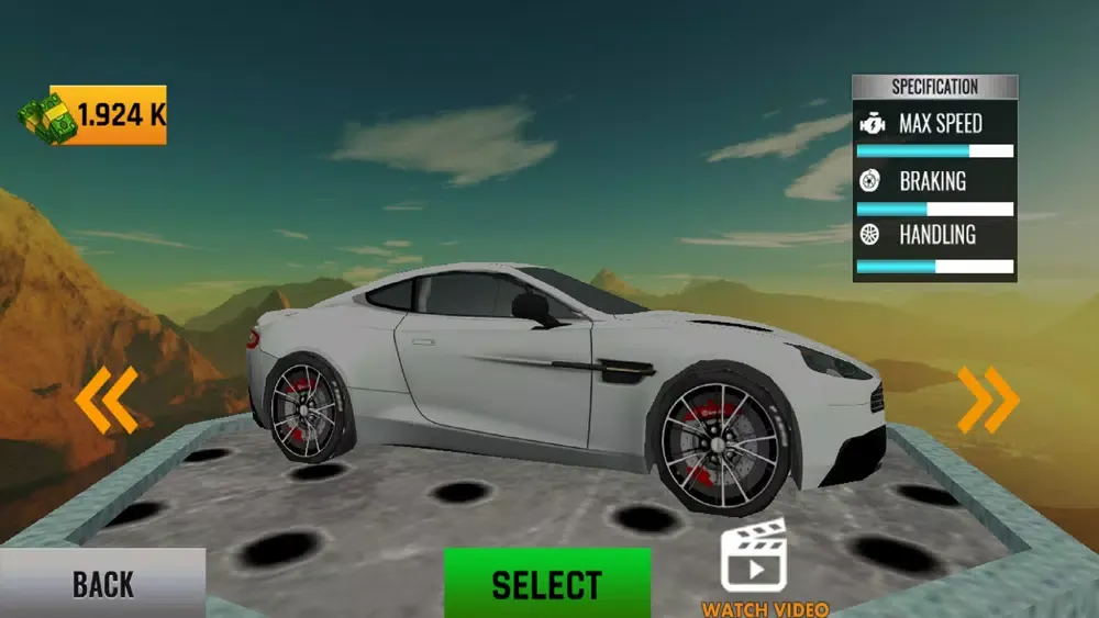 Capturas de tela do The Impossible Car Track 2020
