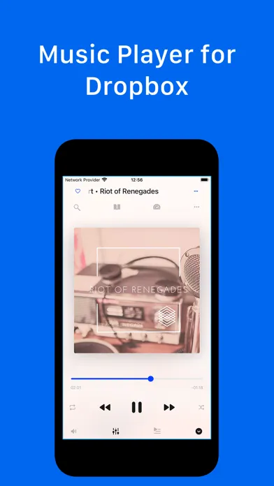 Musicbox: player for Dropbox Screenshots
