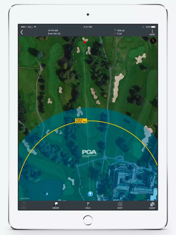 ภาพหน้าจอของ Golf Caddy Pro iPad 