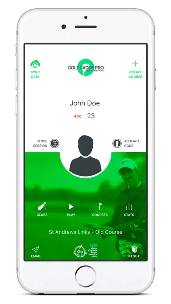 ภาพหน้าจอของ Golf Caddy Pro