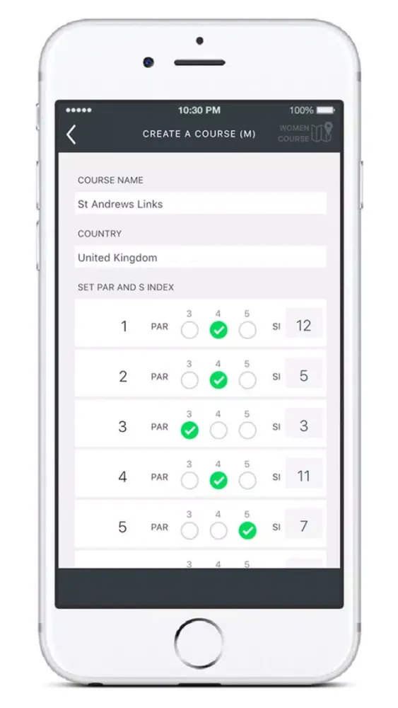 ภาพหน้าจอของ Golf Caddy Pro