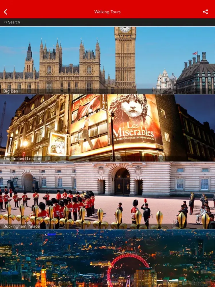 Capturas de pantalla de London Culture iPad 