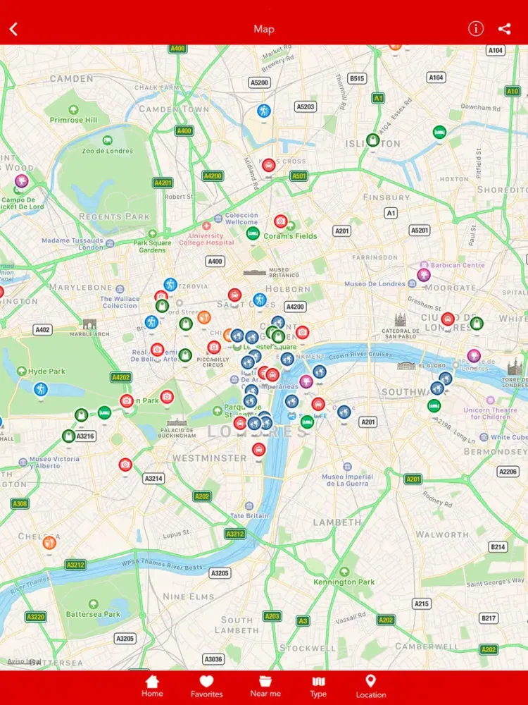 Capturas de pantalla de London Culture iPad 