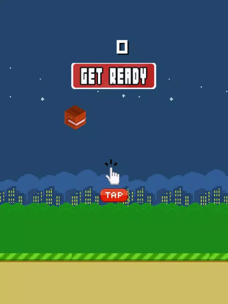 Zrzuty ekranu Dino Flyer Craft: The Crappy Hard Free Game iPad 