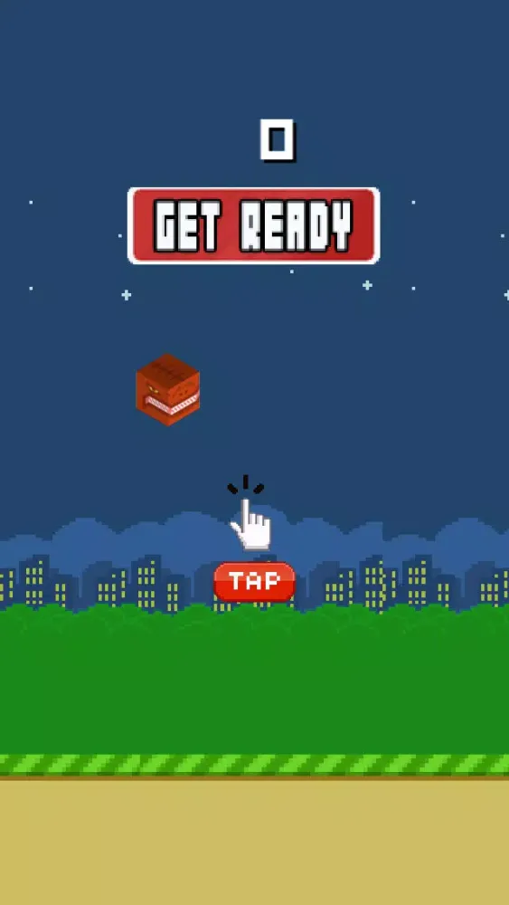 Zrzuty ekranu Dino Flyer Craft: The Crappy Hard Free Game