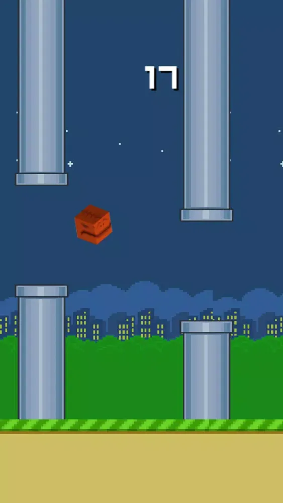 Zrzuty ekranu Dino Flyer Craft: The Crappy Hard Free Game