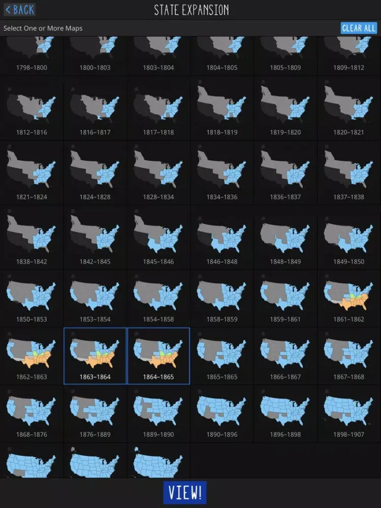 FM Atlas of the United States iPad  سکرین شاٹس