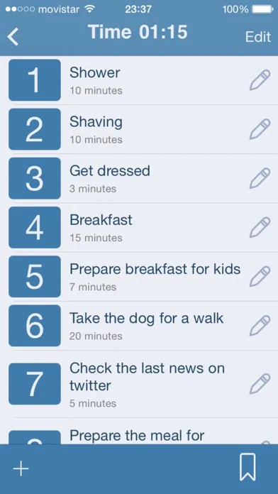 ภาพหน้าจอของ No More Late! - Optimise your scheduling algorithm