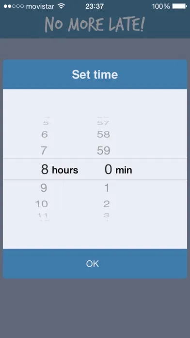 ภาพหน้าจอของ No More Late! - Optimise your scheduling algorithm