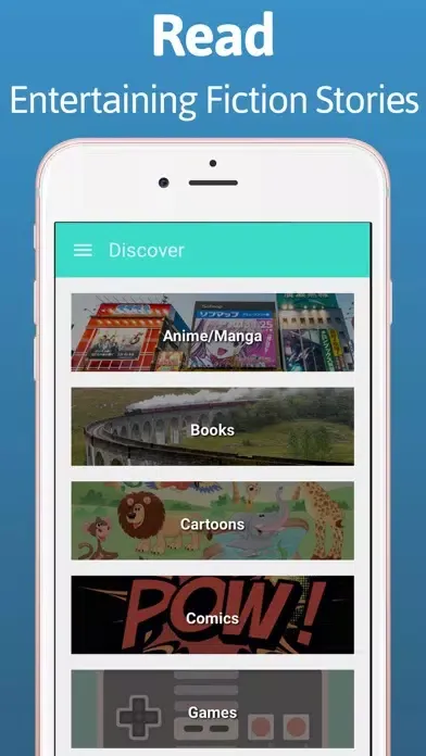 ReadUp FanFiction eBook Reader سکرین شاٹس
