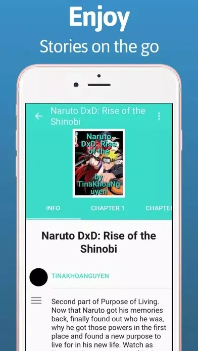 ReadUp FanFiction eBook Reader سکرین شاٹس