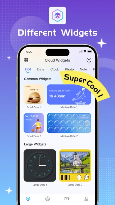 Cloud Widgets Wallpapers Shop Screenshots