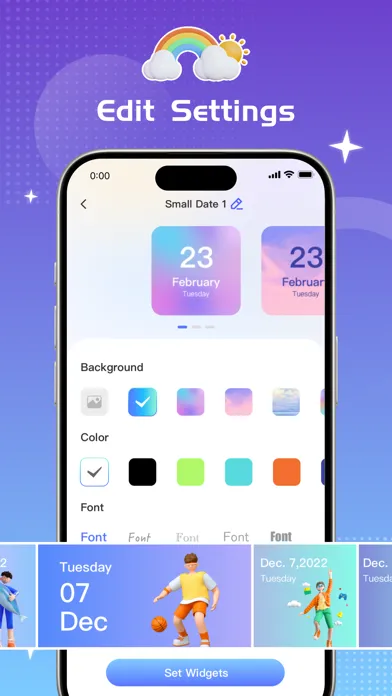 Cloud Widgets Wallpapers Shop Screenshots