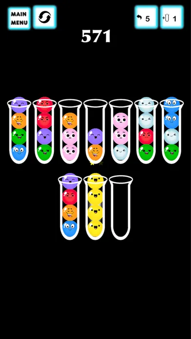 Capturas de pantalla de BUBBLE SORTER