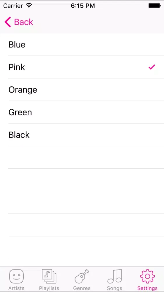 Capturas de pantalla de MusicPlayer :SimpleMusicPlayer