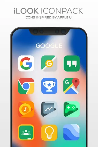 iLOOK Icon pack UX THEME Ekran Görüntüleri
