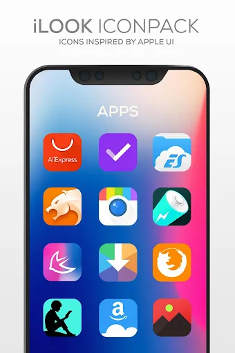 iLOOK Icon pack UX THEME Ekran Görüntüleri