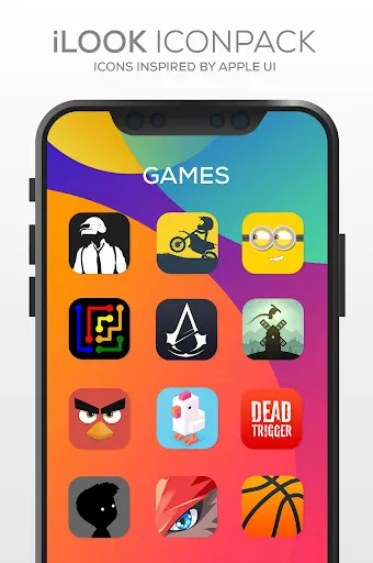 iLOOK Icon pack UX THEME Ekran Görüntüleri