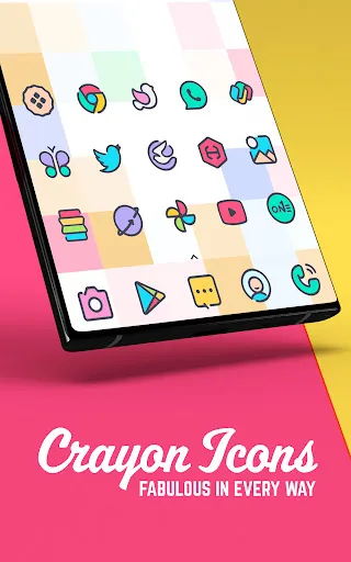 Crayon Icon Pack Screenshots