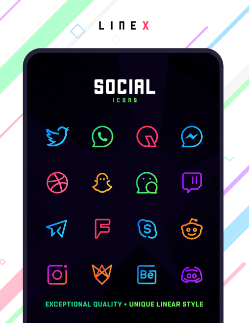 LineX Icon Pack-screenshot-3