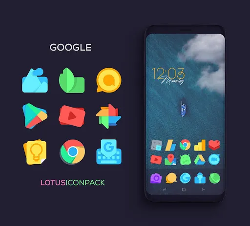 Capturas de pantalla de Lotus Icon Pack