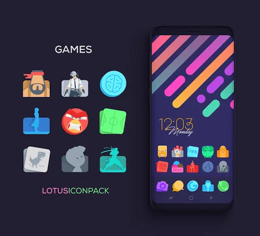Capturas de pantalla de Lotus Icon Pack