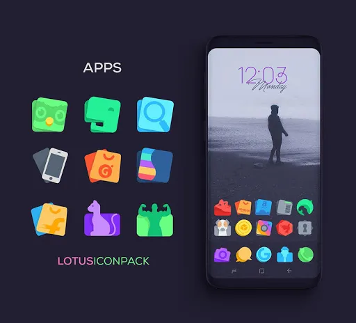 Capturas de pantalla de Lotus Icon Pack