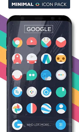 Screenshot di Minimal O - Icon Pack