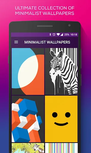 Screenshot di MINIMALIST WALLPAPERS