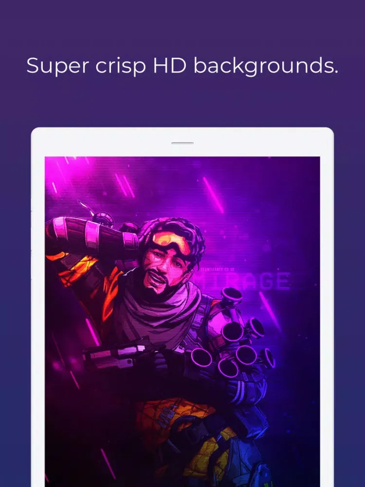 Capturas de tela do APEX WALLPAPERS HD iPad 