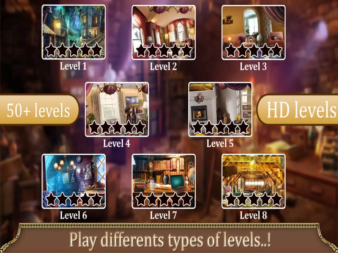 Hidden Object : Vintage Treasures Mystery iPad  Screenshots