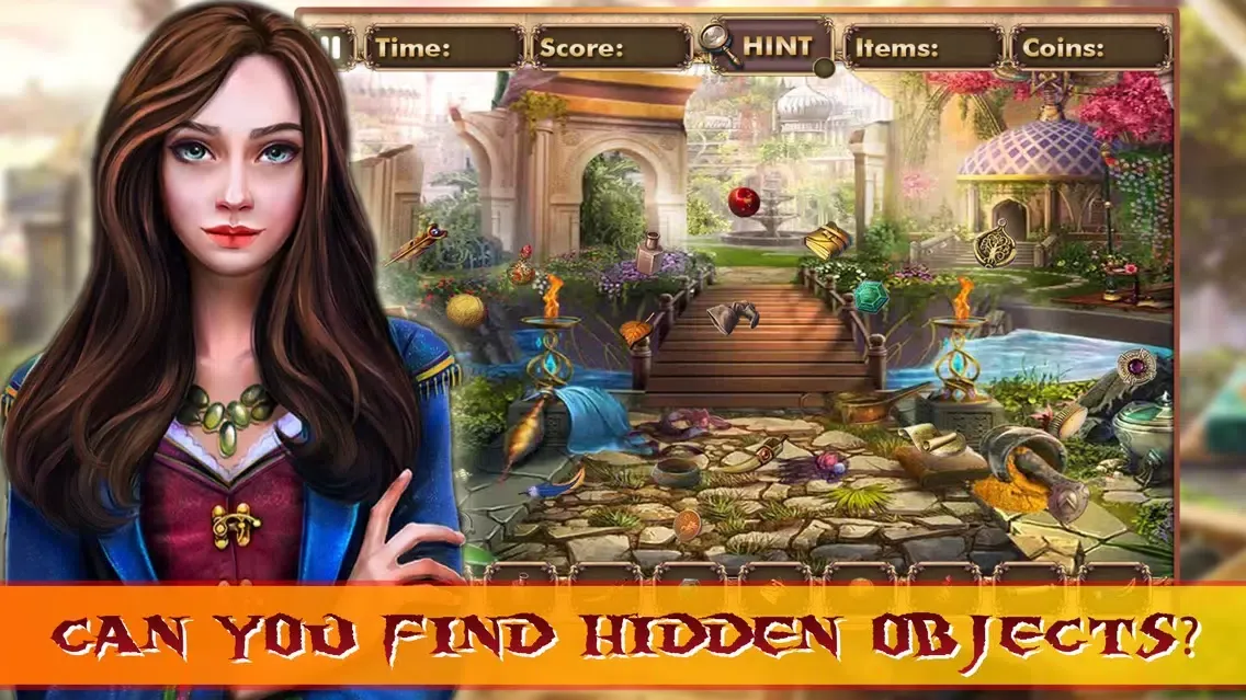 ภาพหน้าจอของ Hidden object: Mysterious traveler