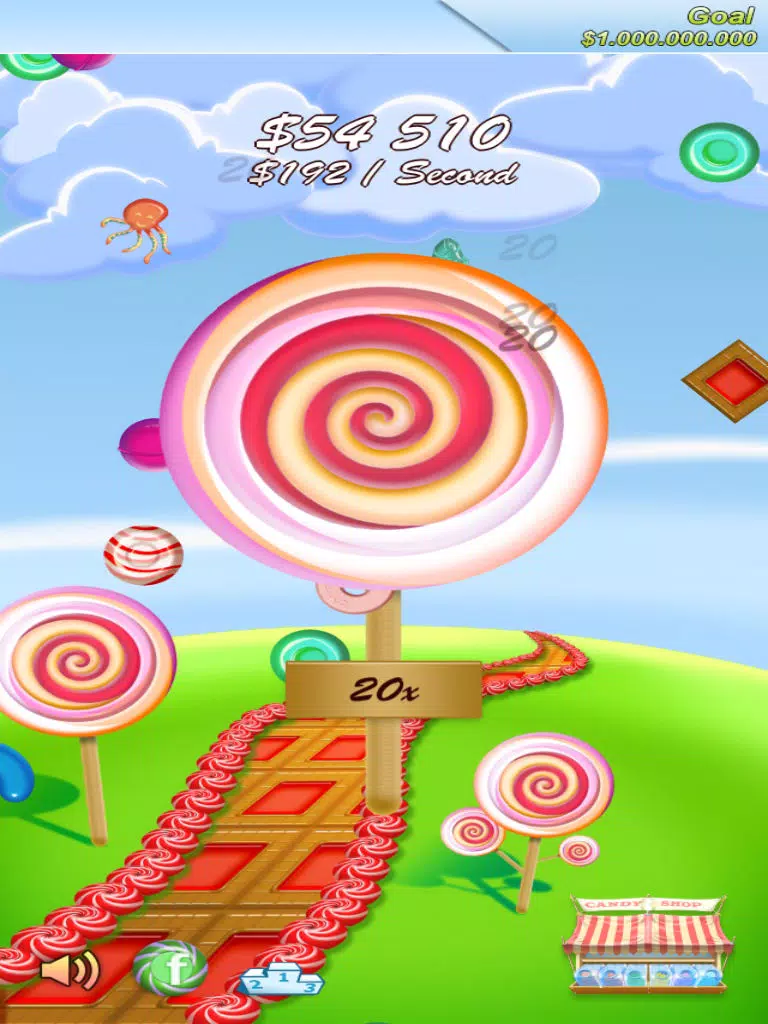 Ảnh chụp màn hình của Candy Rain: Make It Rain Candy Edition iPad 