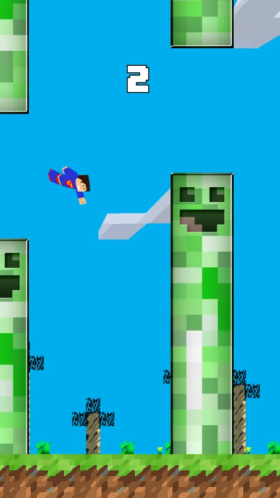 Tangkapan skrin Tappy Craft - Super Steve Edition