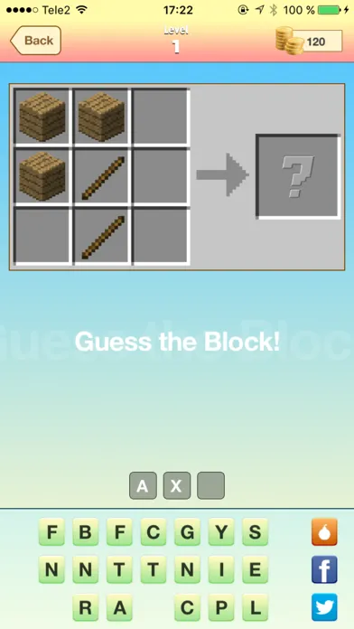 Capturas de tela do Guess The Block - Brand new quiz game for Minecraft