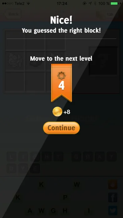 Capturas de tela do Guess The Block - Brand new quiz game for Minecraft