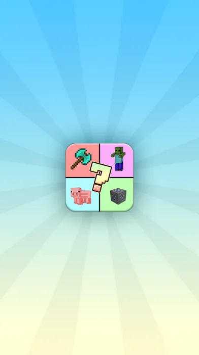 Capturas de tela do Guess The Block - Brand new quiz game for Minecraft