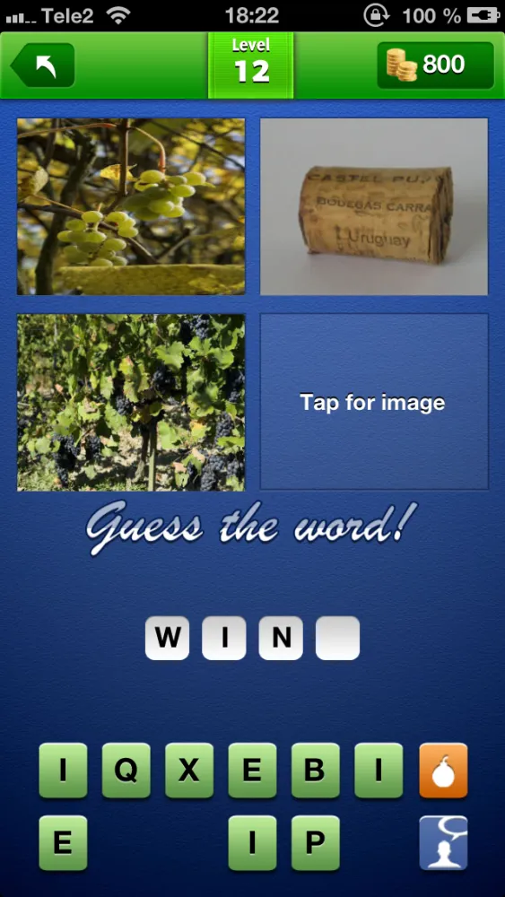 Captures d'écran de What's The Word - New photo quiz game