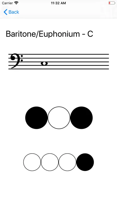 Wind Instrument Fingerings スクリーンショット
